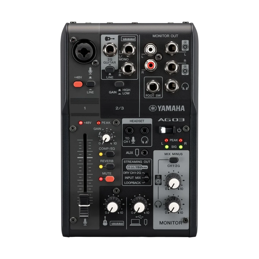 Alternative view of AG03MK2 Live Streaming Mixer