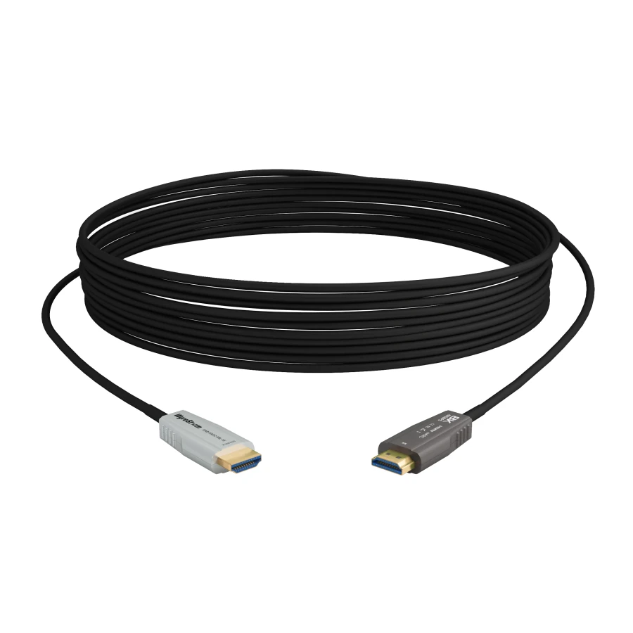 48Gbps 8K 4:4:4 Active Optical HDMI Cable | eARC, CEC, ALLM & VRR | ISF & UHS Certified