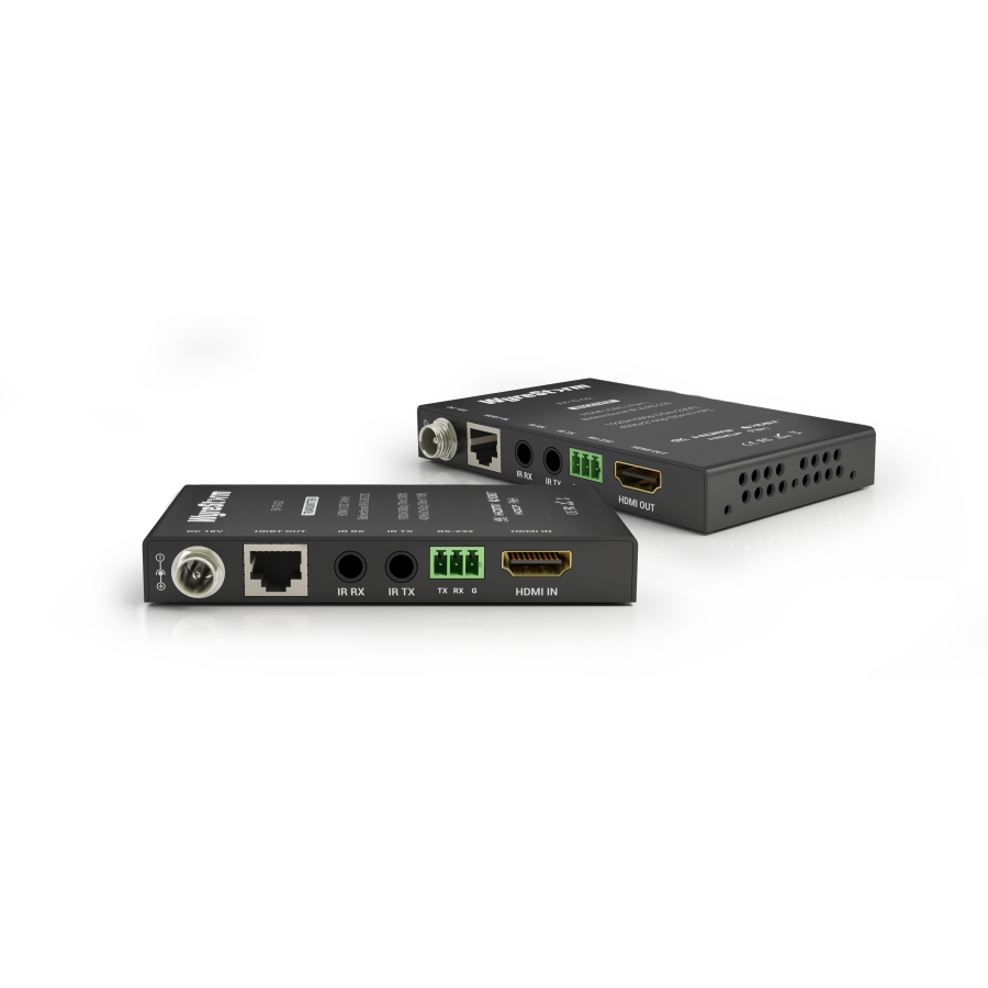 4K UHD HDBaseT Extender Set with HDCP 2.2 & 2-way PoH