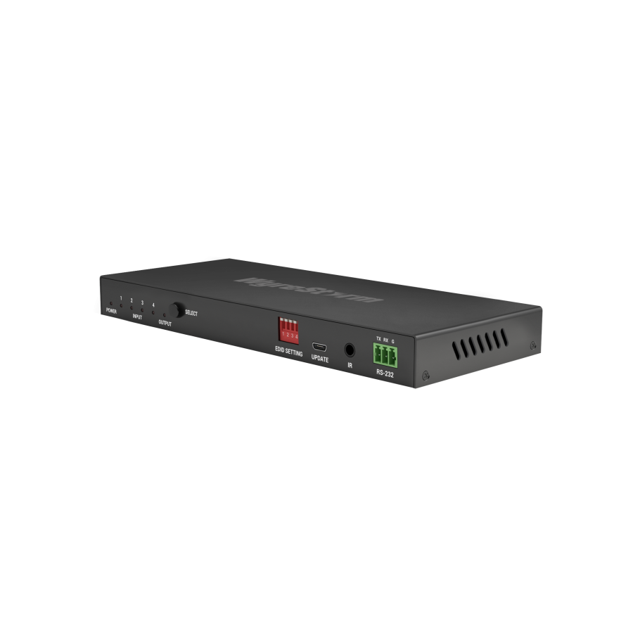 Alternative view of Essentials 8K60 4x1 HDMI Switcher