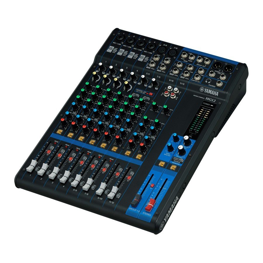 Alternative view of MG12 Mixing Console
