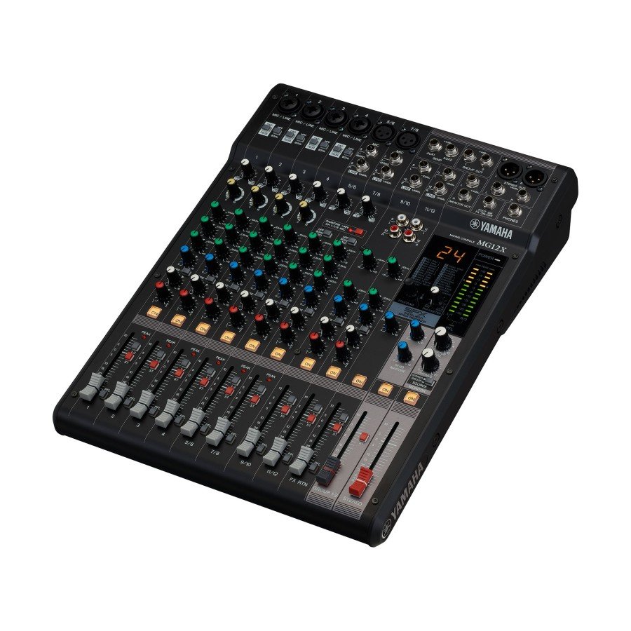 Alternative view of MG12X Mixing Console