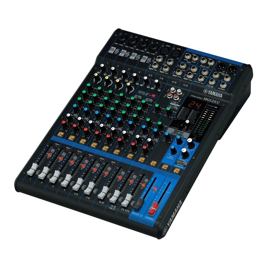 Alternative view of MG12XU Mixing Console