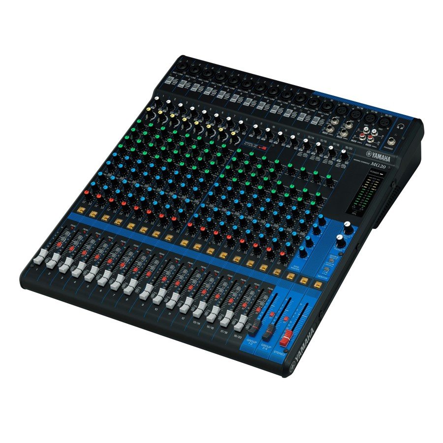 Alternative view of MG20 Mixing Console