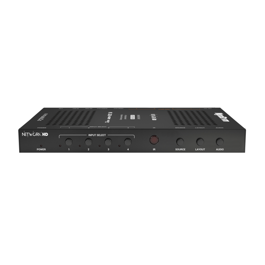 Alternative view of NetworkHD 4-Input 4K60 Multiview Switcher
