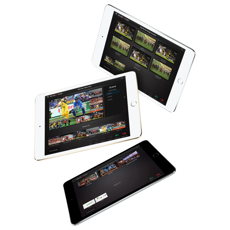 Touchscreen Control for NetworkHD 100, 400, 500 & 600 Series