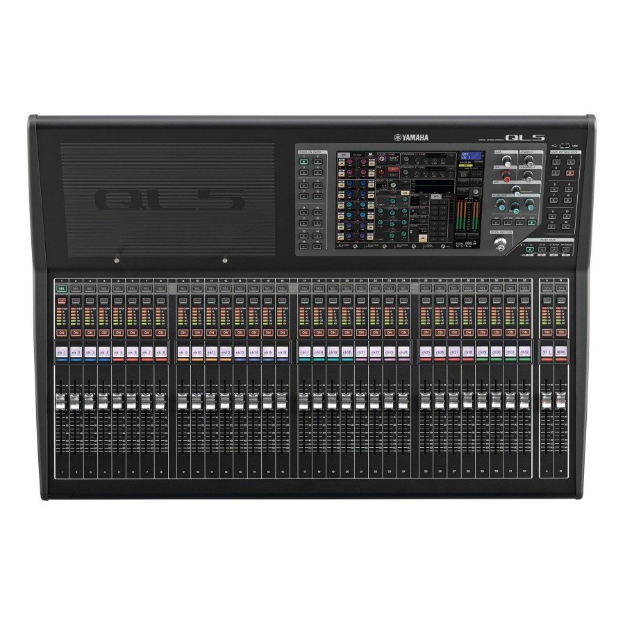 Alternative view of QL5 Digital Mixing Console