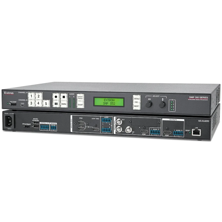 SMP 352 Dual Recording H.264 Streaming Media Processor