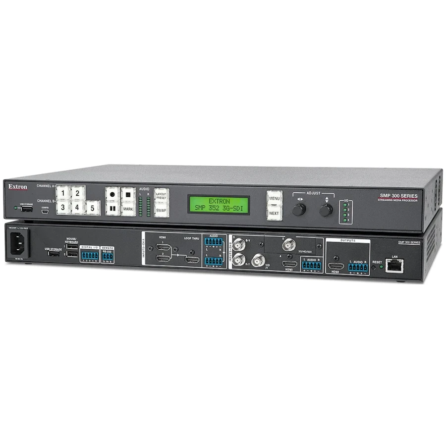 Alternative view of SMP 352 Dual Recording H.264 Streaming Media Processor