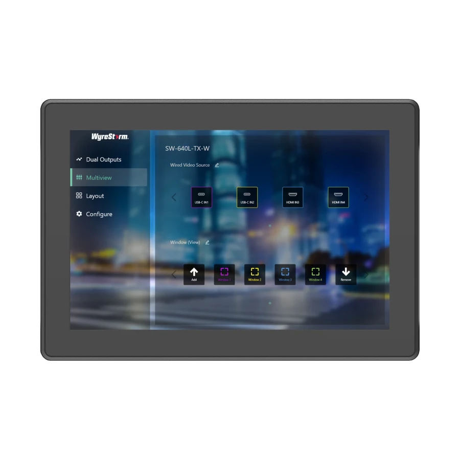 Alternative view of Synergy 10.1″ All-In-One Touchpad Controller