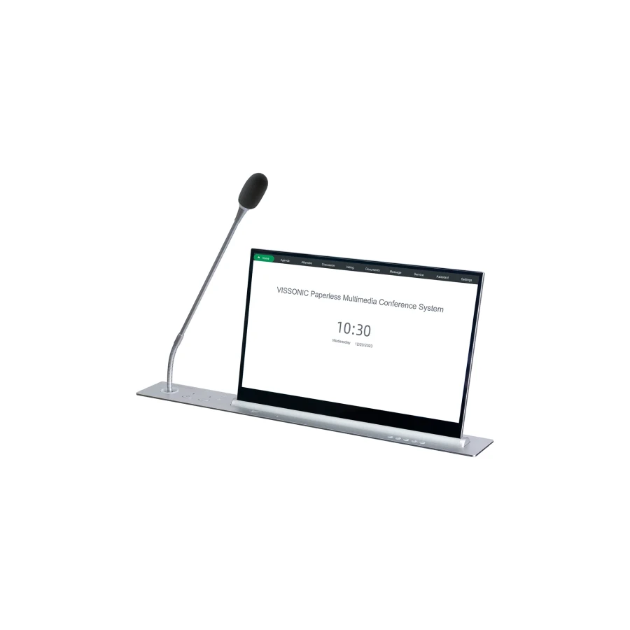 Alternative view of Retractable Ultra-thin Screen with MIC