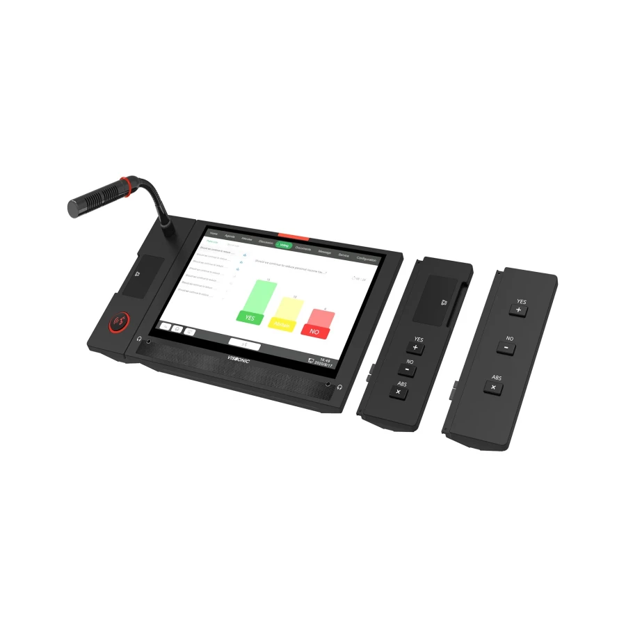 Alternative view of 11.6" Paperless Desktop Multimedia Conference Unit