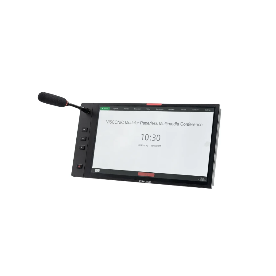 15.6" Modular Paperless Multimedia Conference Unit