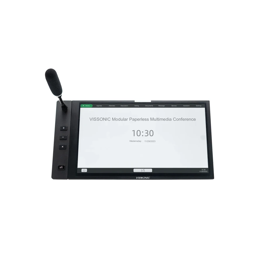 Alternative view of 15.6" Modular Paperless Multimedia Conference Unit