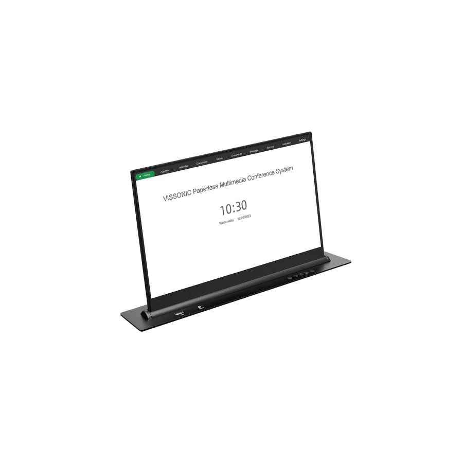 Retractable Ultra-thin HD Screen with Integrated PC
