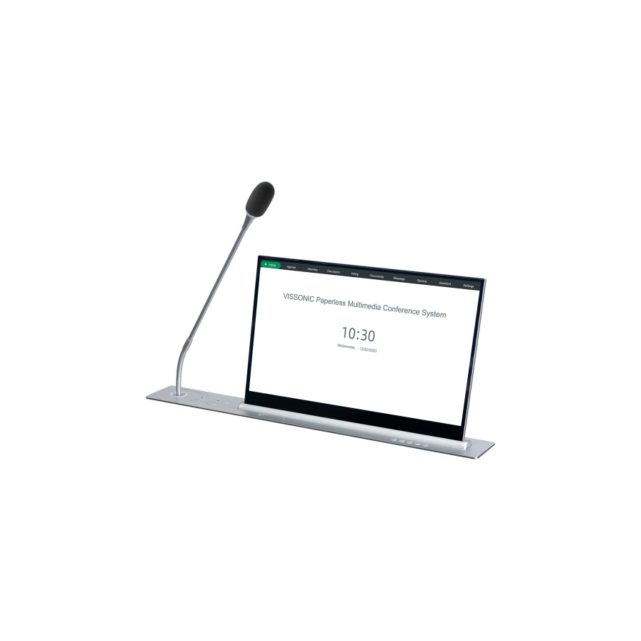 Alternative view of Retractable Ultra-thin Screen with MIC